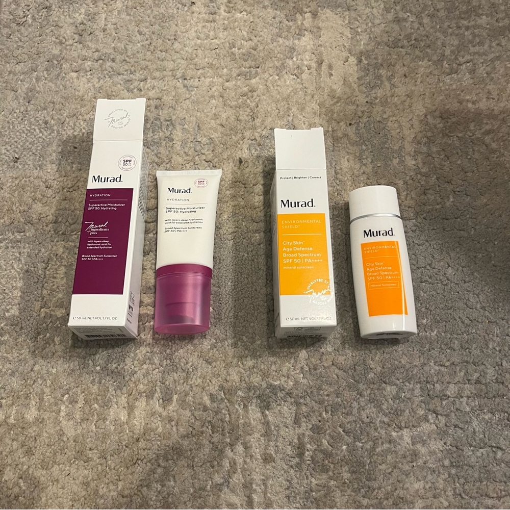 Murad BestSeller Duo: Broad Spectrum Sun Block + Superactive Moisturizer SPF 50 - Picture 3 of 3